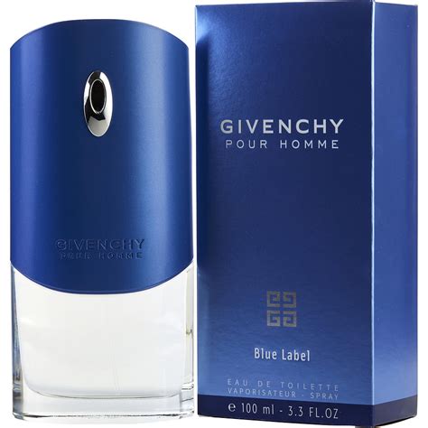 givenchy pour homme red label|givenchy blue label cologne.